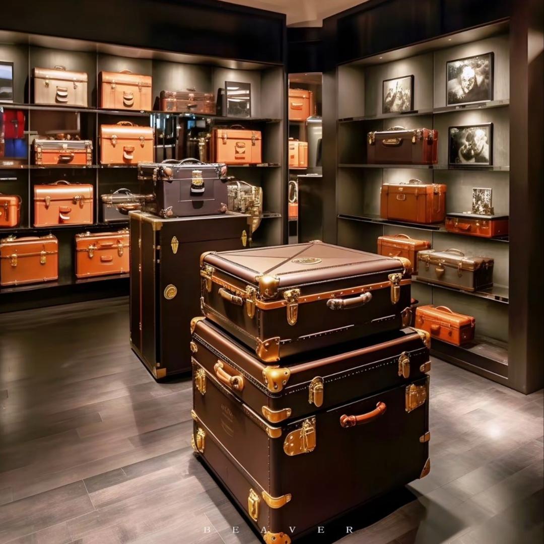 Luxury handbags showroom